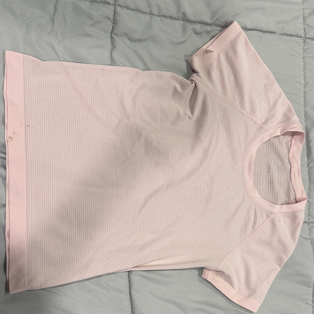 Lulu lemon Pink swiftly tech waist length